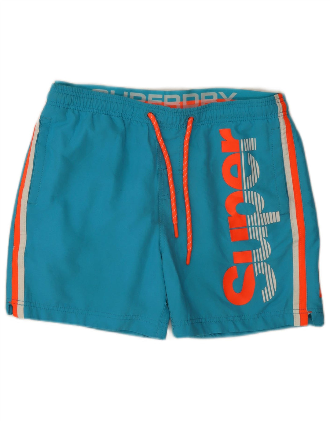 Superdry Short de Bain Graphic Regular Homme Bleu Colorblock