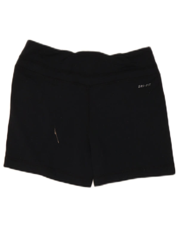 Nike Short de sport Dri Fit pour femme UK 6 XS en nylon noir