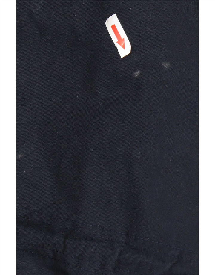 Marks & Spencer Veste parka à capuche surdimensionnée pour homme UK 8 Small Bleu marine