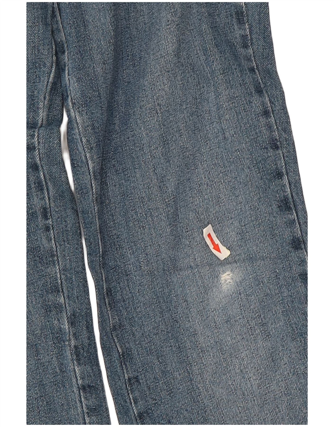 Benetton Jean Capri Femme W28 L19 Bleu