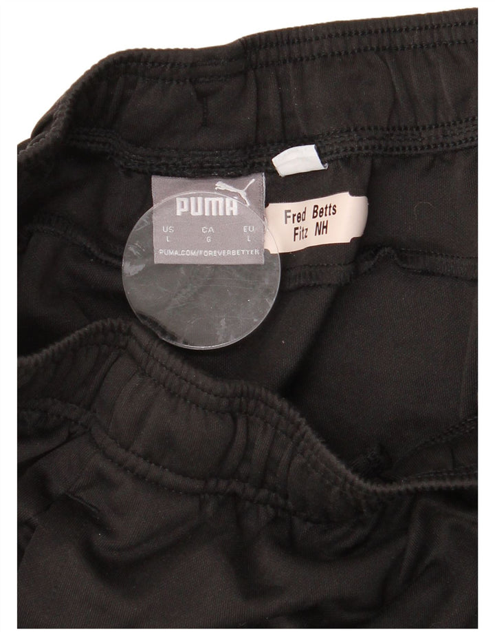 PUMA Pantalon de survêtement pour homme Large Noir Polyester