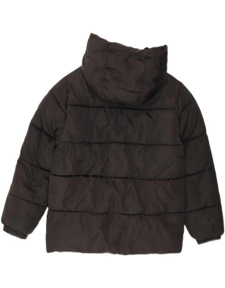 Diadora Veste matelassée à capuche pour garçons 9-10 ans Noir Polyester