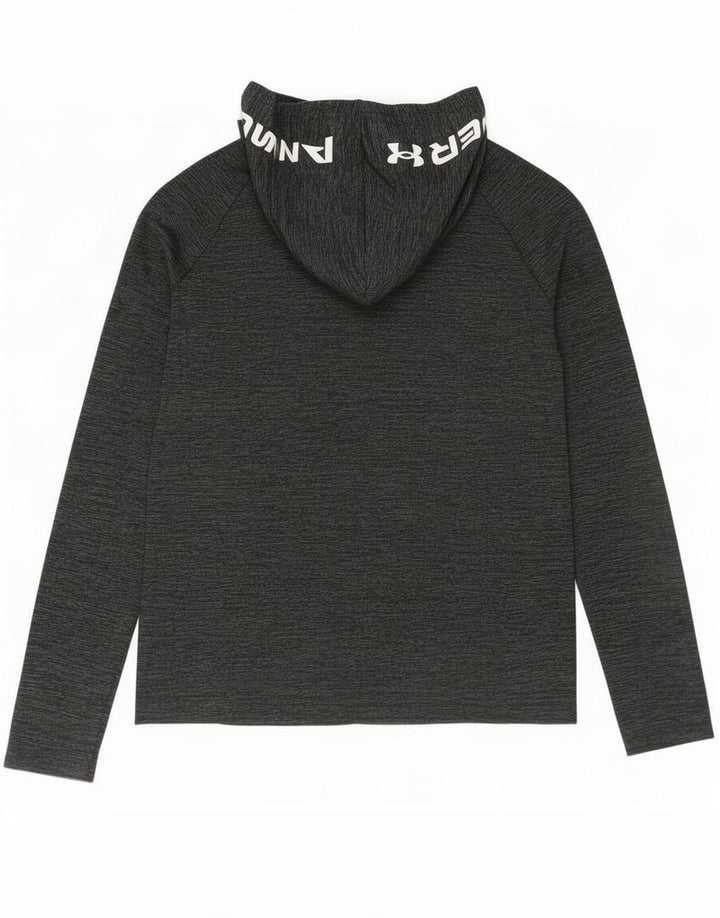Under Armour Haut Graphique à Manches Longues Homme Gris Moyen Moucheté