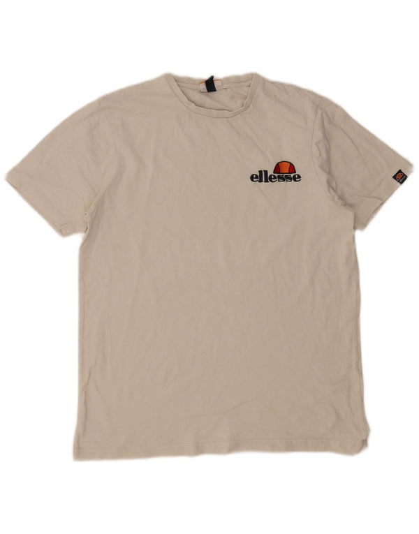 Ellesse T-Shirt Graphique Homme Grand Blanc
