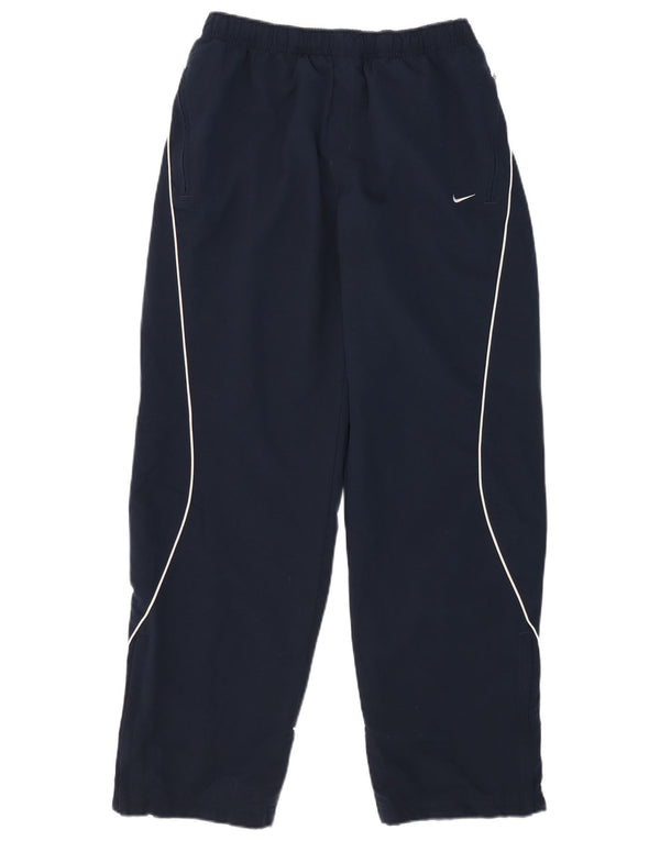 Nike Pantalon de survêtement pour homme UK 38/40 Bleu marine moyen Polyester