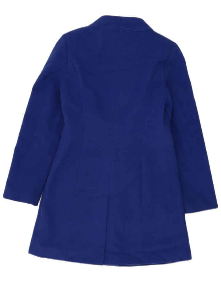 Marks & Spencer Manteau Femme UK 8 Petit Bleu Polyester