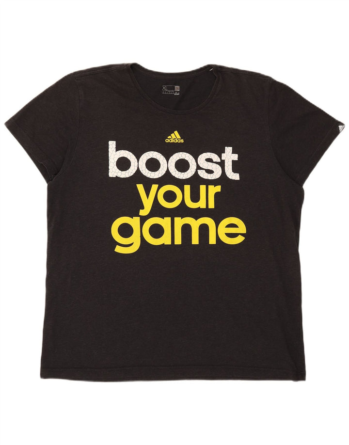 Adidas Climalite Graphic T-Shirt Top XL Noir