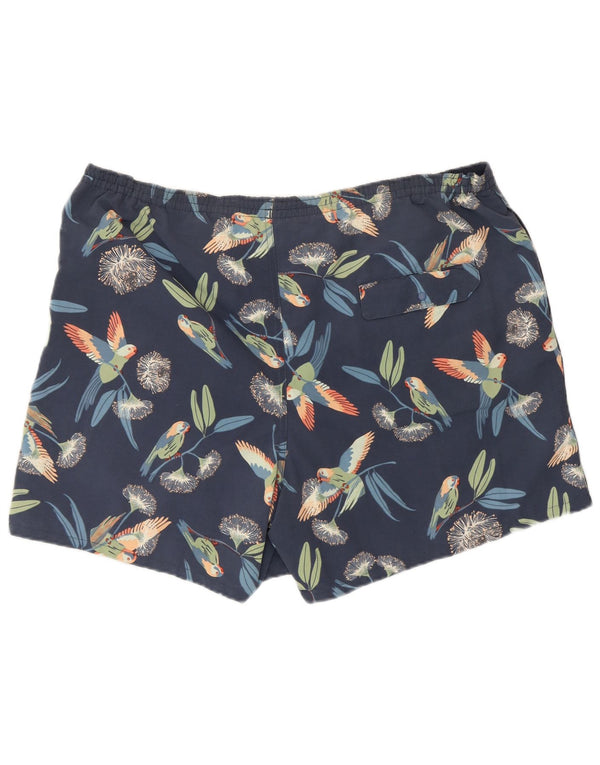 Patagonia Short de Bain Homme Large Bleu Marine Floral Nylon