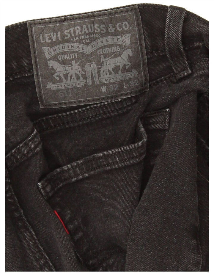 Levi's Jean Slim 511 Homme W32 L27 Noir Coton