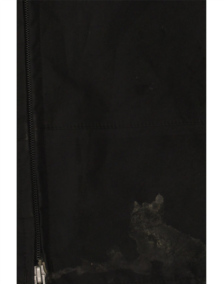 GANT Mens Bomber Jacket UK 42 XL Black Polyester Vintage Gant and Second-Hand Gant from Messina Hembry 