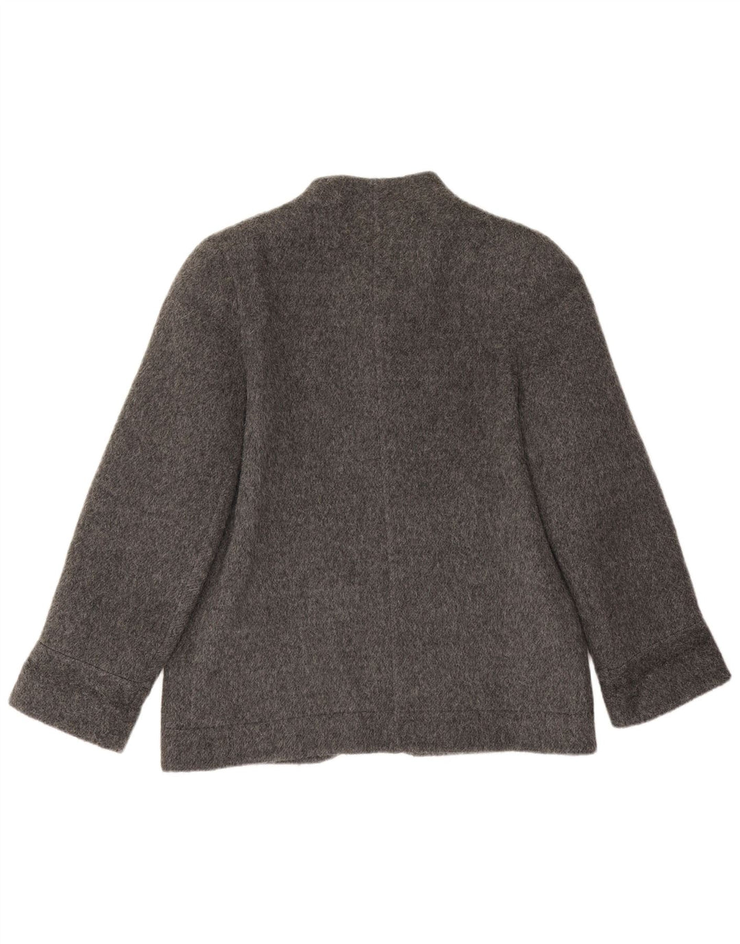 vintage Femme 4 Bouton Blazer Veste UK 14 Grand Gris