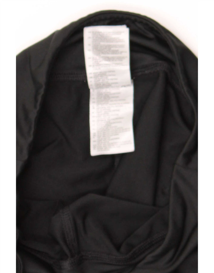 Adidas Legging Capri Femme UK 8/10 Petit Noir Polyester
