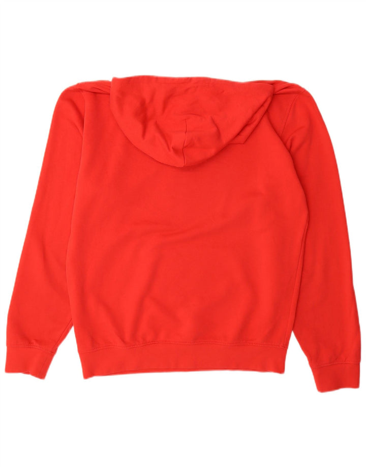Champion Pull à Capuche Graphique Homme Rouge Moyen Coton