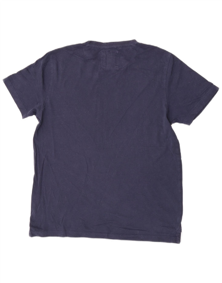 Crew Clothing T-Shirt Homme Bleu Marine Moyen Coton