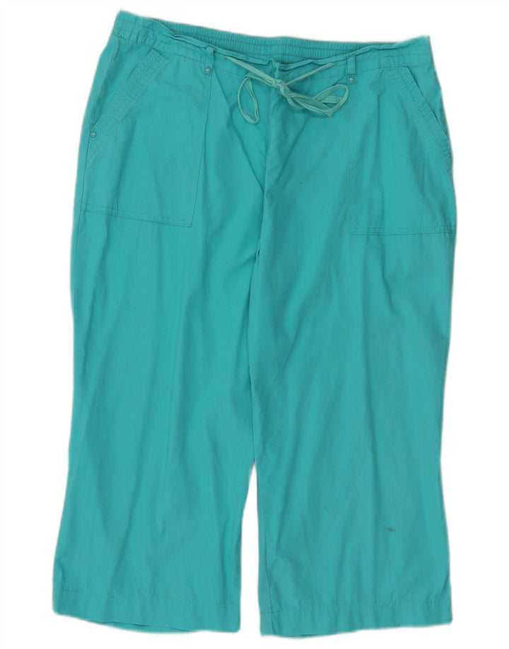 Marks & Spencer Bermuda pour femme UK 16 Large W36 L18 Turquoise