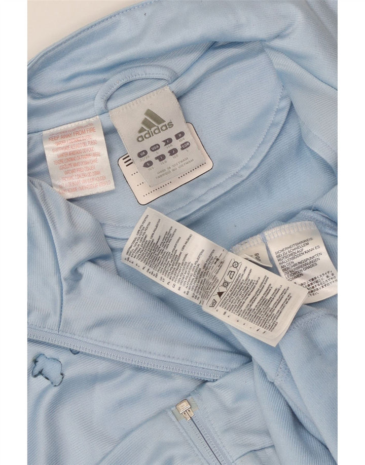 Adidas Veste de Survêtement Garçon 13-14 Ans Bleu Colorblock Polyester
