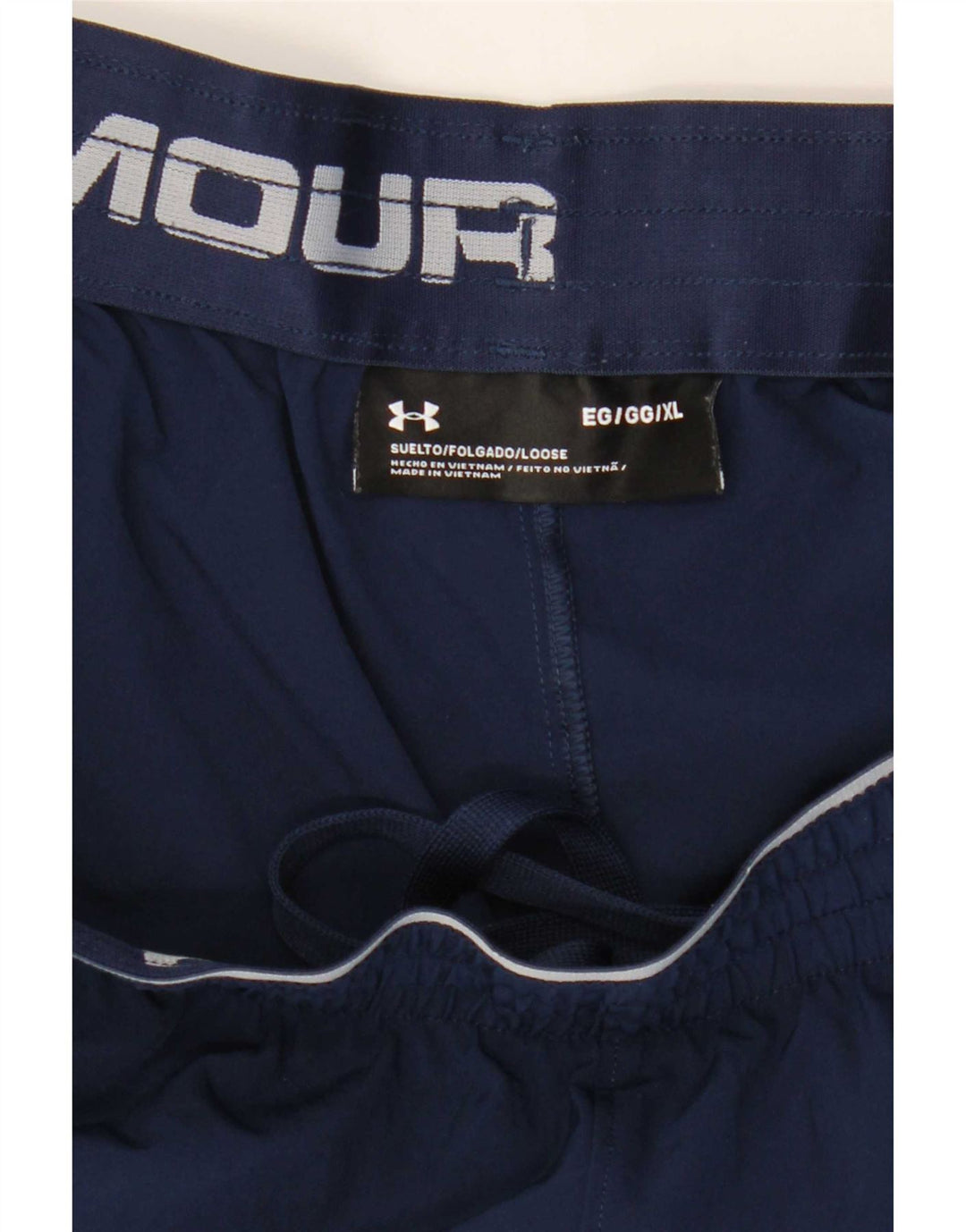 Under Armour Short de Sport XL Homme Bleu Marine