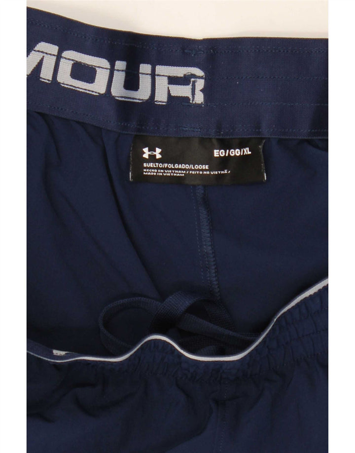 Under Armour Short de Sport XL Homme Bleu Marine