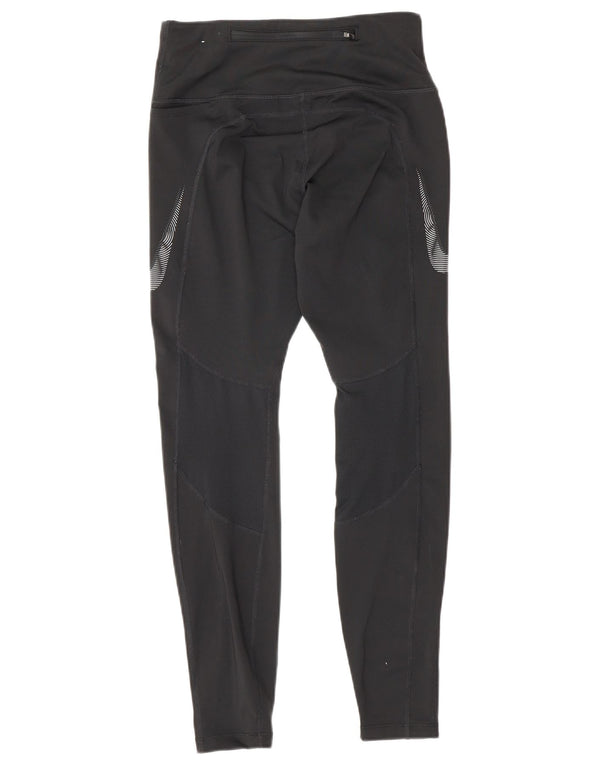Nike Legging Dri Fit pour femme UK 8 Small Noir Colorblock Polyester