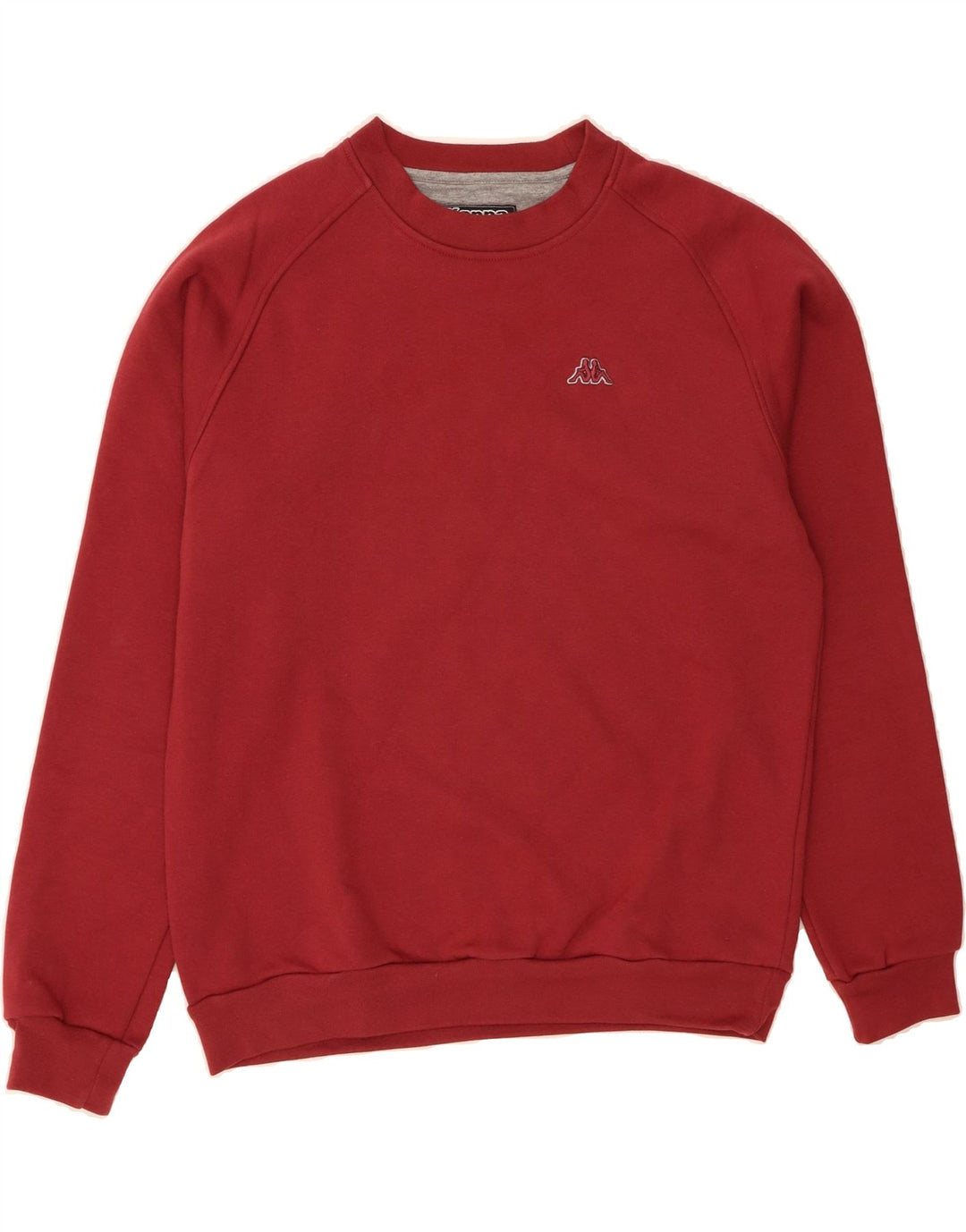 KAPPA Mens Sweatshirt Jumper Large Red Cotton Vintage Kappa and Second-Hand Kappa from Messina Hembry 