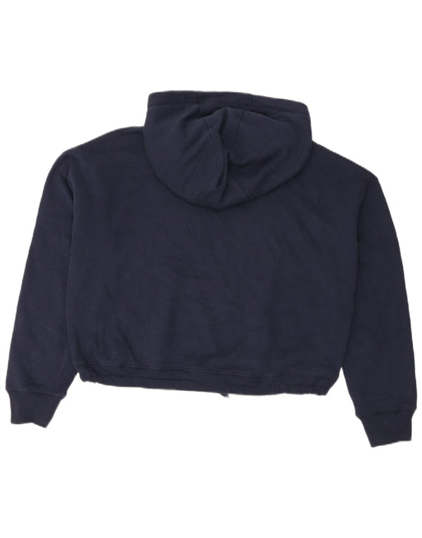 Tommy Hilfiger Pull à capuche surdimensionné pour femme UK 16 Large Bleu marine