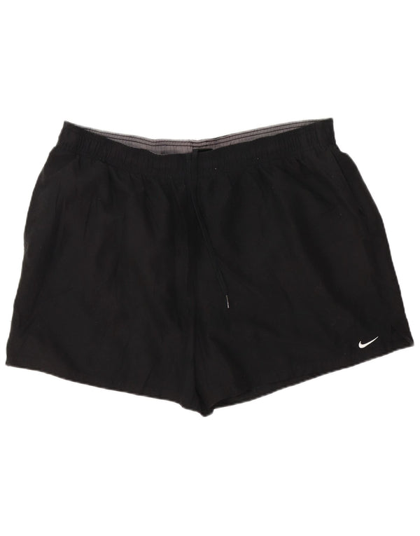 Nike Short de sport pour homme 2XL Noir Polyester