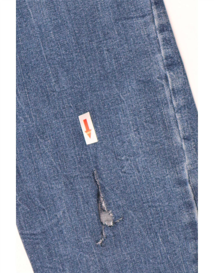 Jean droit White Stuff pour femme UK 12 Medium W30 L30 Bleu Coton