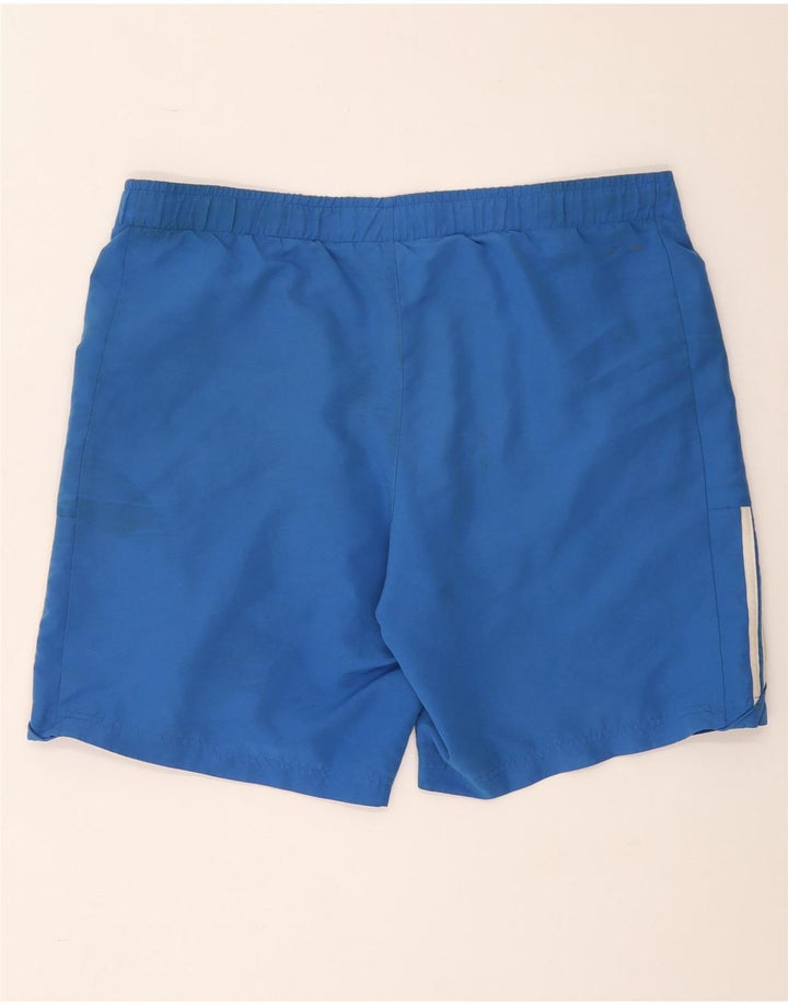 Adidas Hommes Climalite Sport Shorts Grand Bleu Polyester
