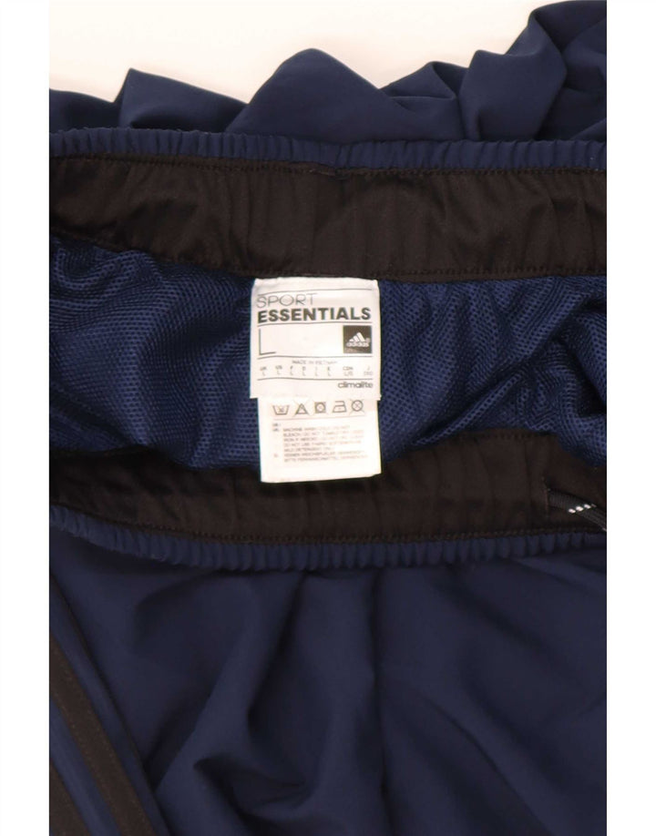 Adidas Pantalon de survêtement Climalite pour homme Large Bleu marine Polyester