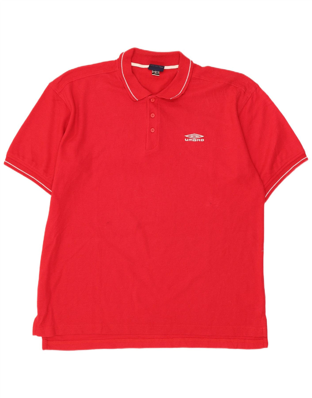 Umbro Polo Homme XL Rouge Polyester