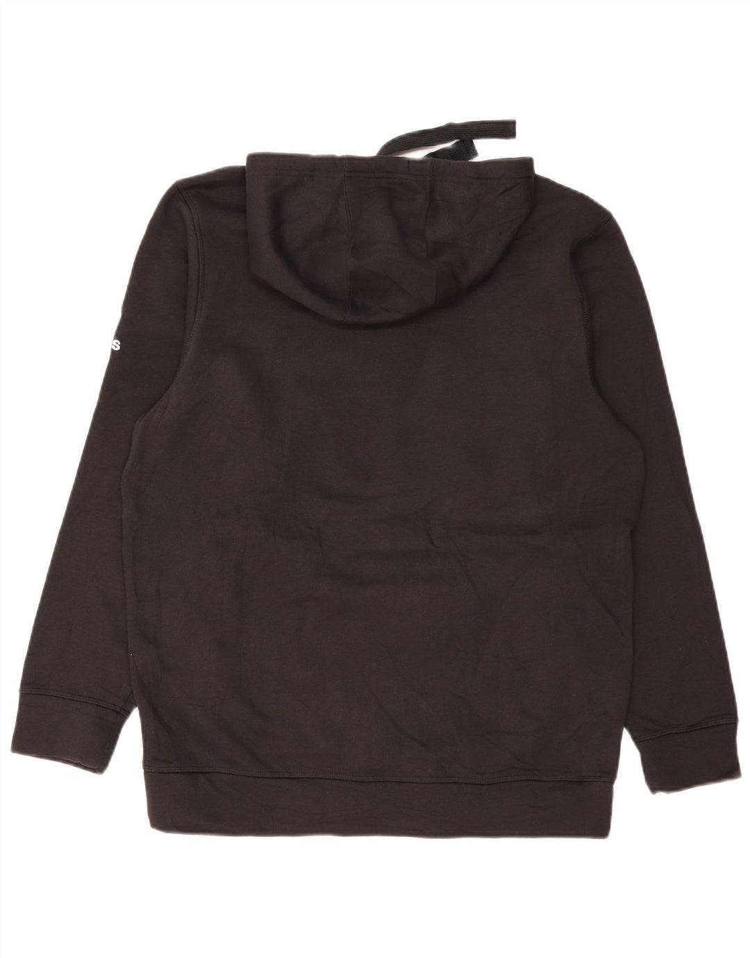 ADIDAS Pull à capuche graphique Raiders pour hommes, grand coton noir