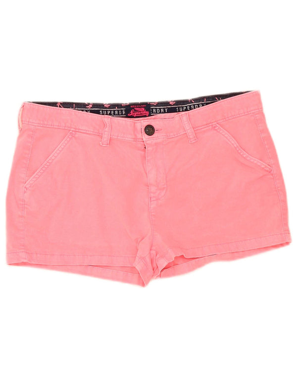 Superdry Pantalon Chaud W34 Femme Large Rose Coton