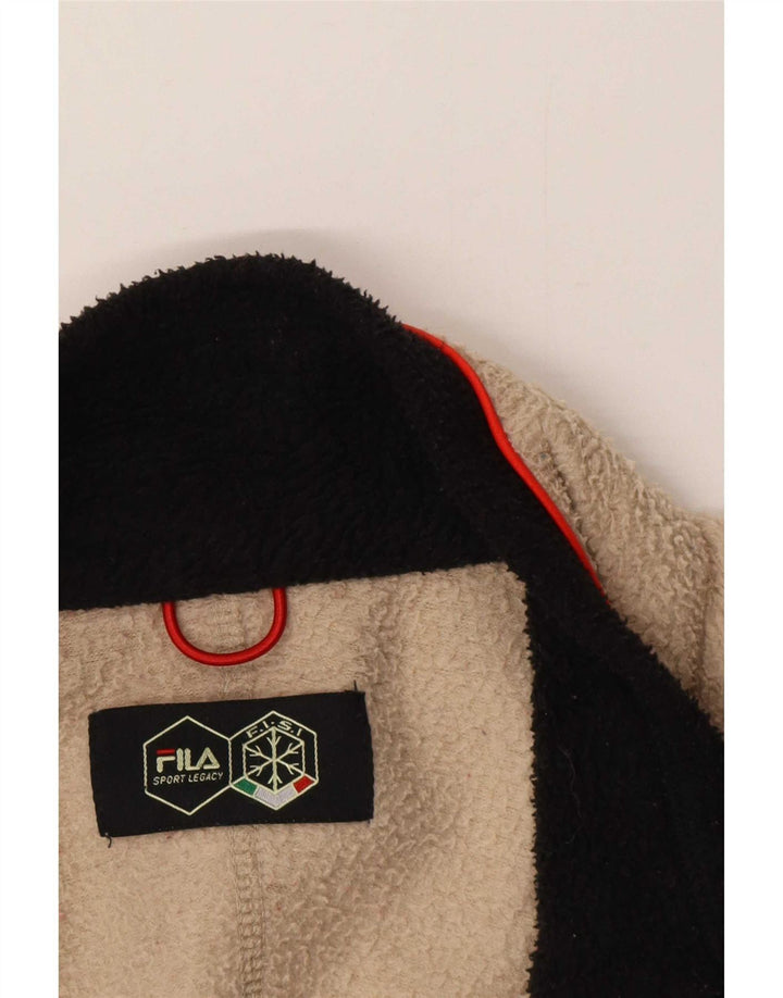 Fila Veste polaire pour homme UK 40 Large Beige