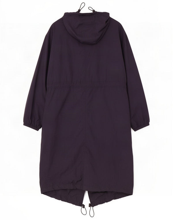 Marks & Spencer Veste de pluie surdimensionnée à capuche pour femme UK 6 XS Bleu marine