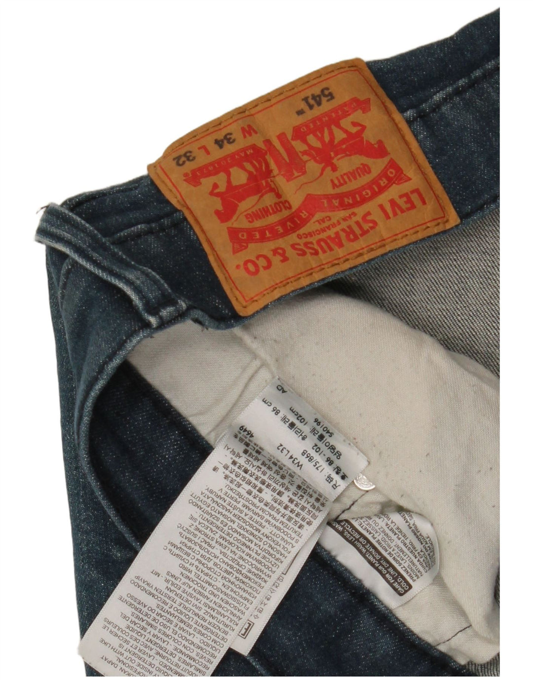 Levi's Jean 541 Tapered Homme Bleu Coton W34 L32