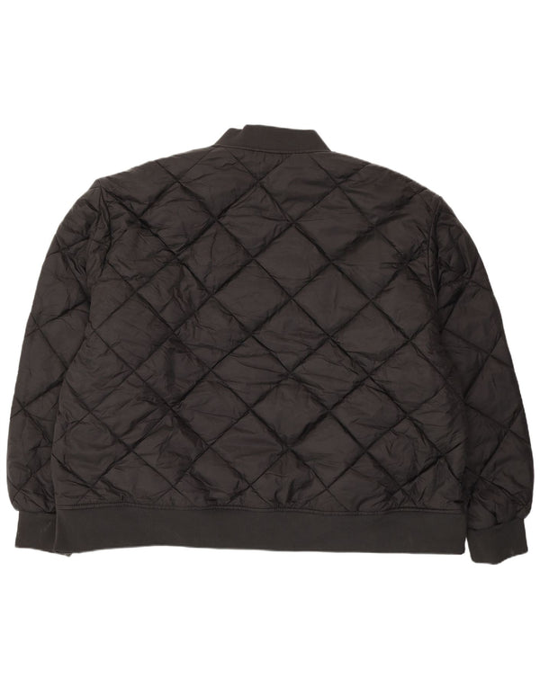 DICKIES Veste matelassée pour hommes UK 48 4XL Nylon noir