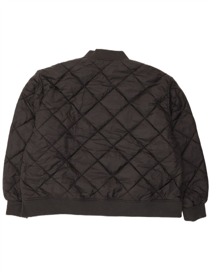 DICKIES Veste matelassée pour hommes UK 48 4XL Nylon noir