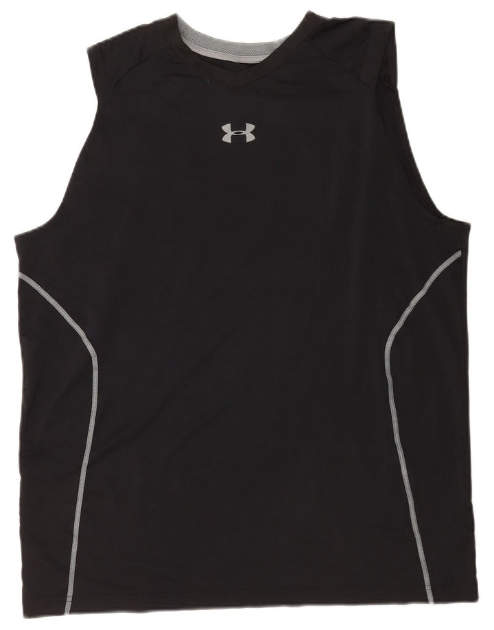 Under Armour Débardeur XL Homme Noir Polyester