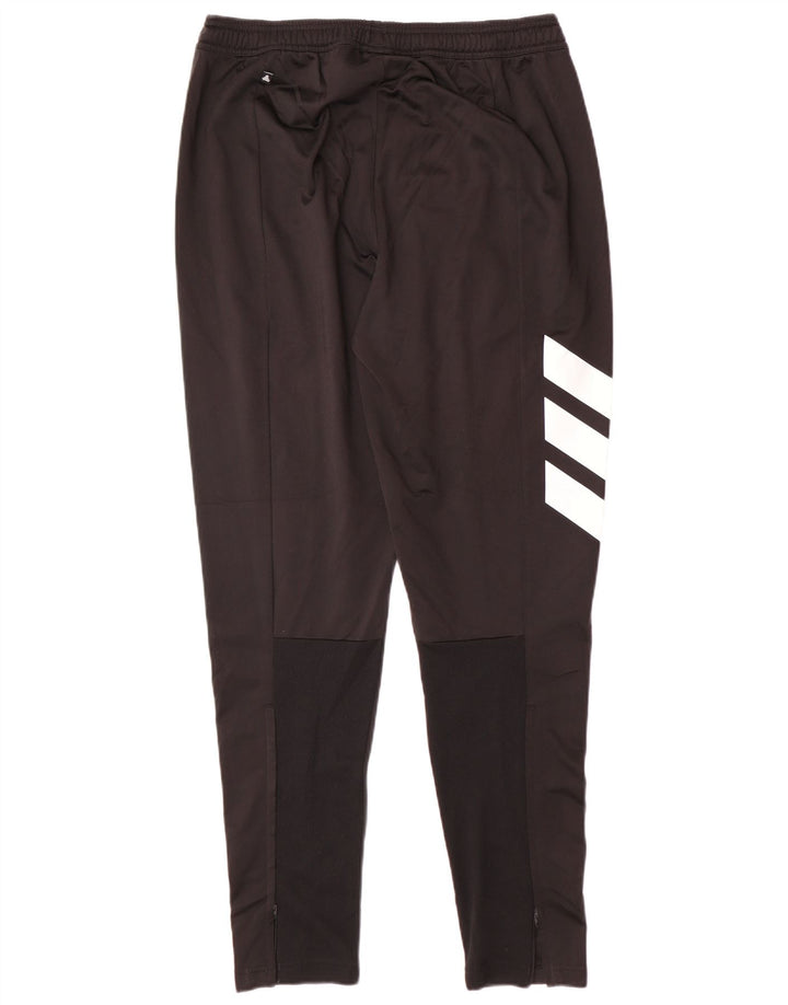 ADIDAS Pantalon de survêtement pour hommes Large Noir Colorblock Polyester