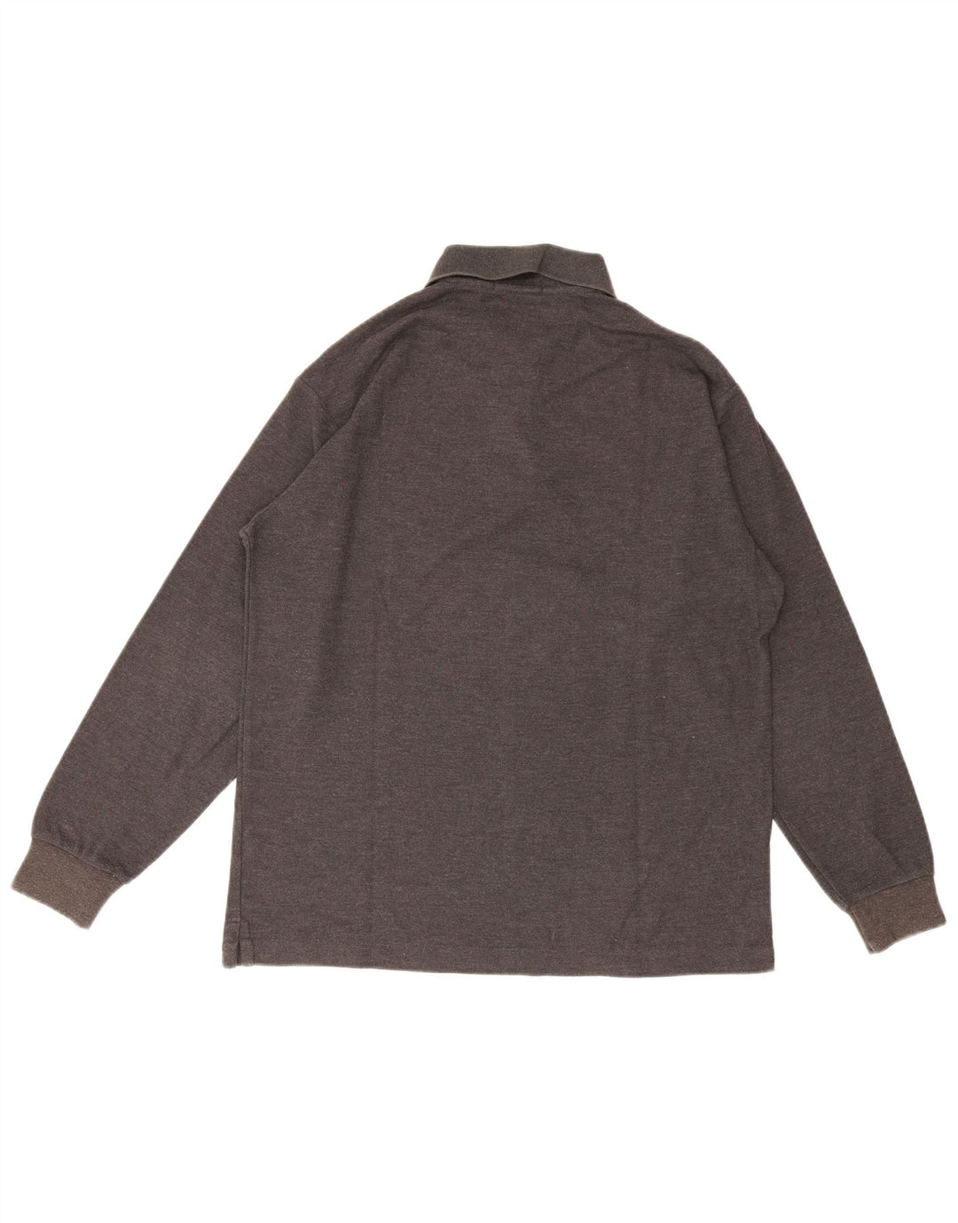 Fila Polo à manches longues homme petit gris coton