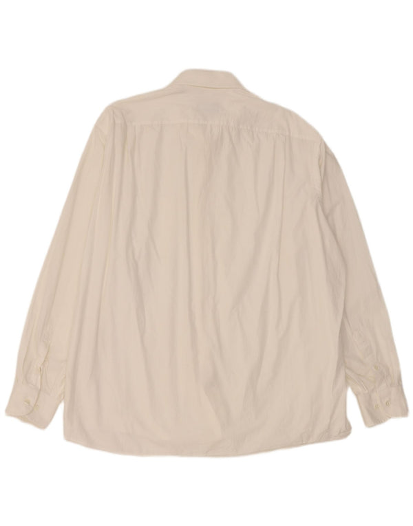 Hugo Boss Chemise Homme Taille 44 17 1/2 XL Coton Blanc