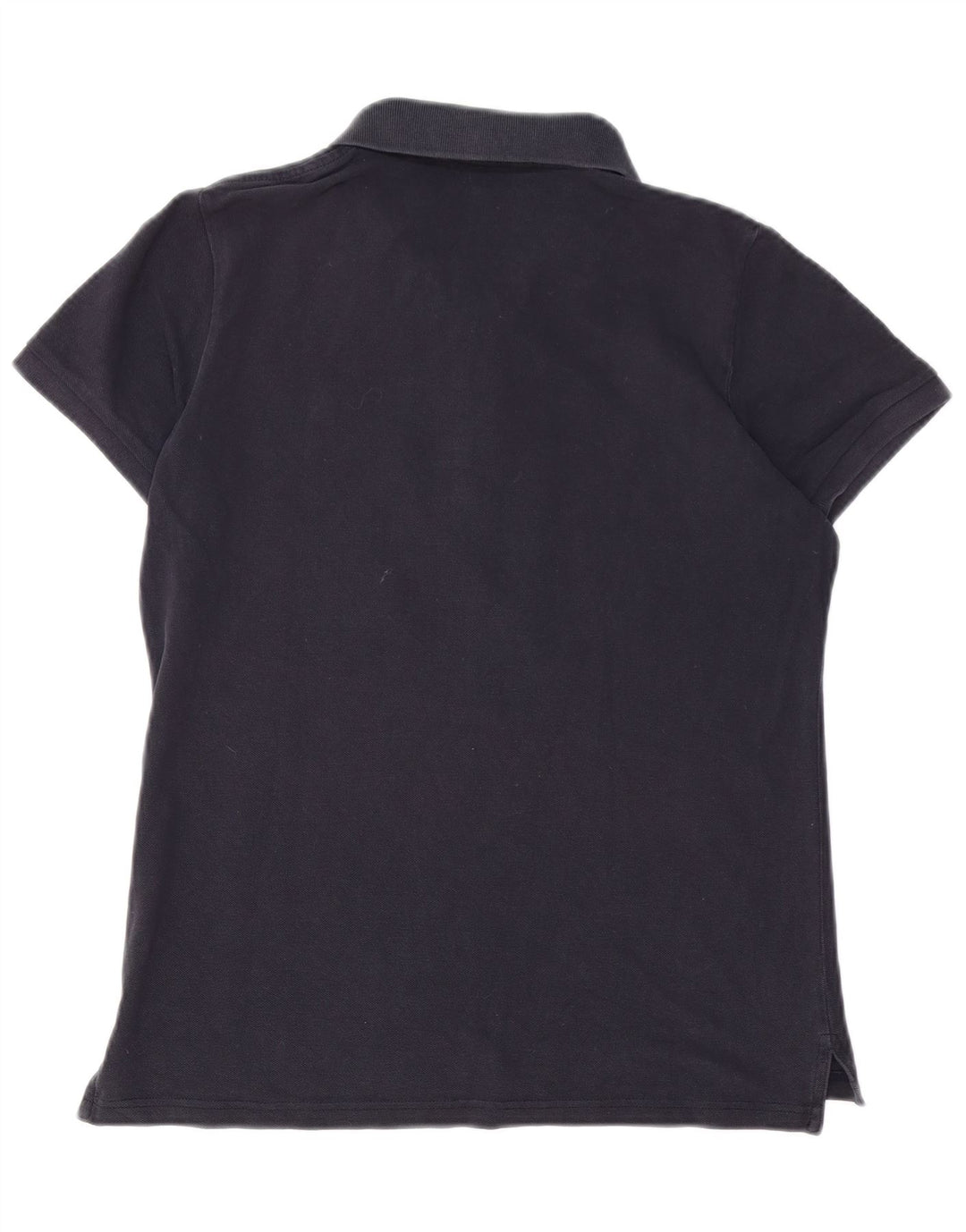 GANT Polo Femme UK 14 Large Bleu Marine Coton