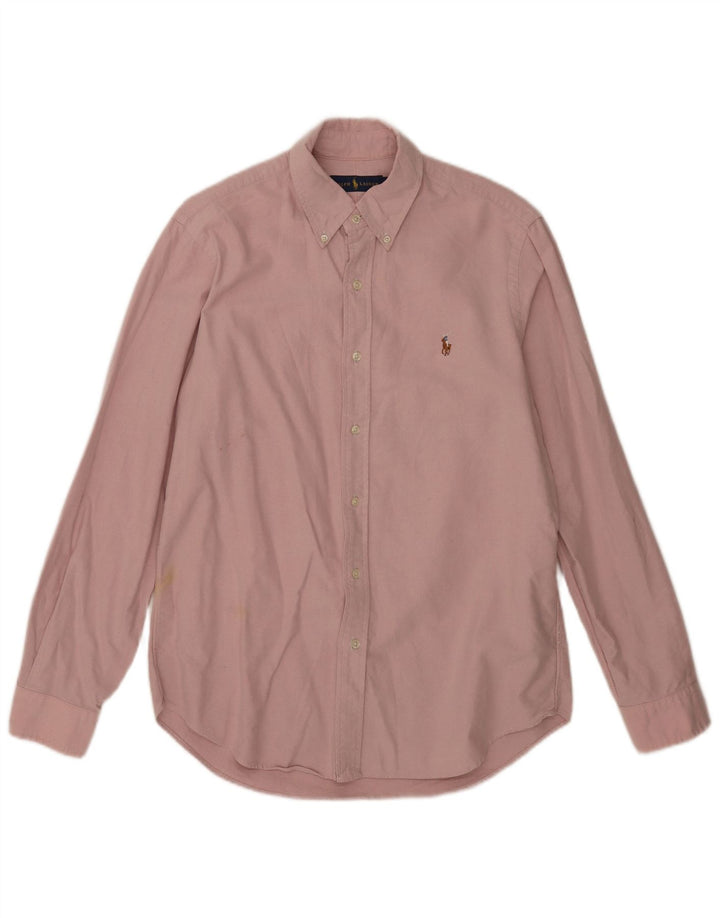 Ralph Lauren Chemise Homme Rose Moyen Coton