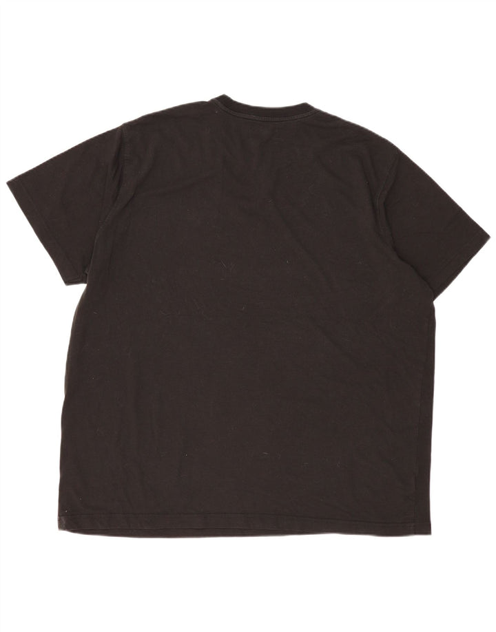 Eddie Bauer T-Shirt homme haut 2XL coton noir