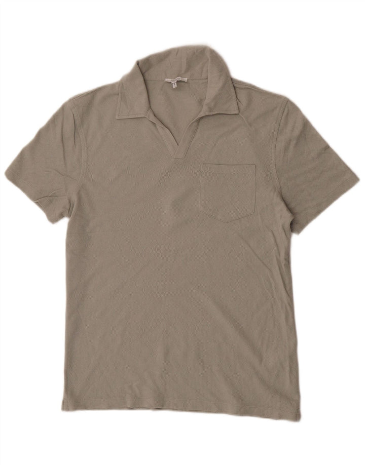 Reiss Polo Homme Petit Gris Coton