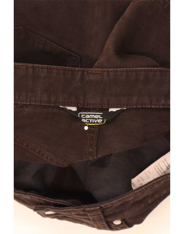 Camel Active Jean fuselé pour homme W31 L31 en coton marron