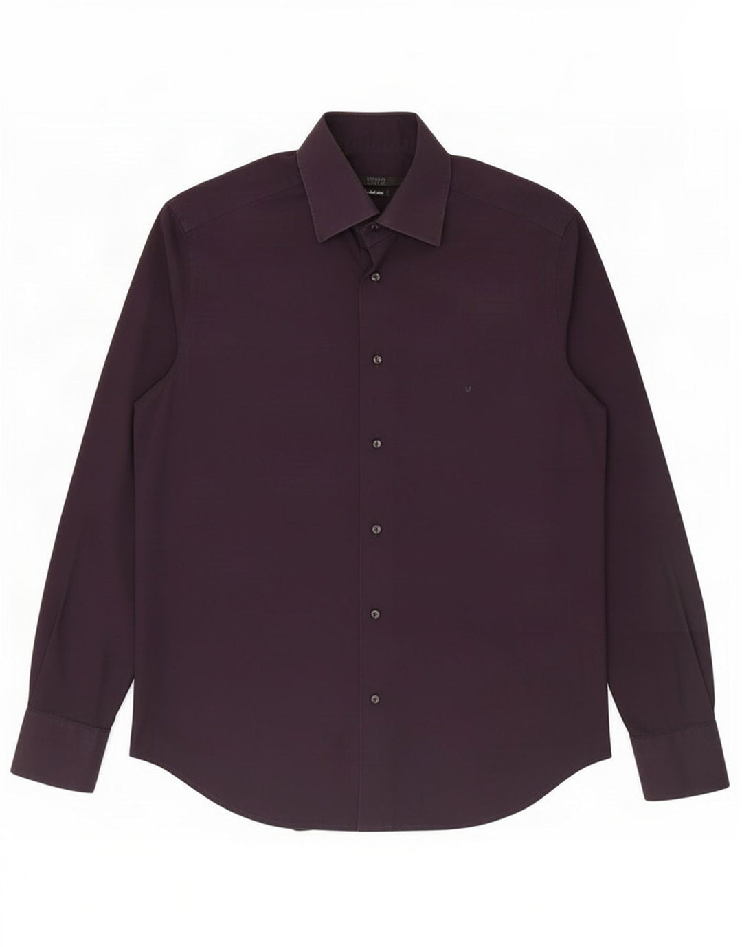 Ungaro Chemise Homme Taille 40 15 3/4 Coton Violet Moyen