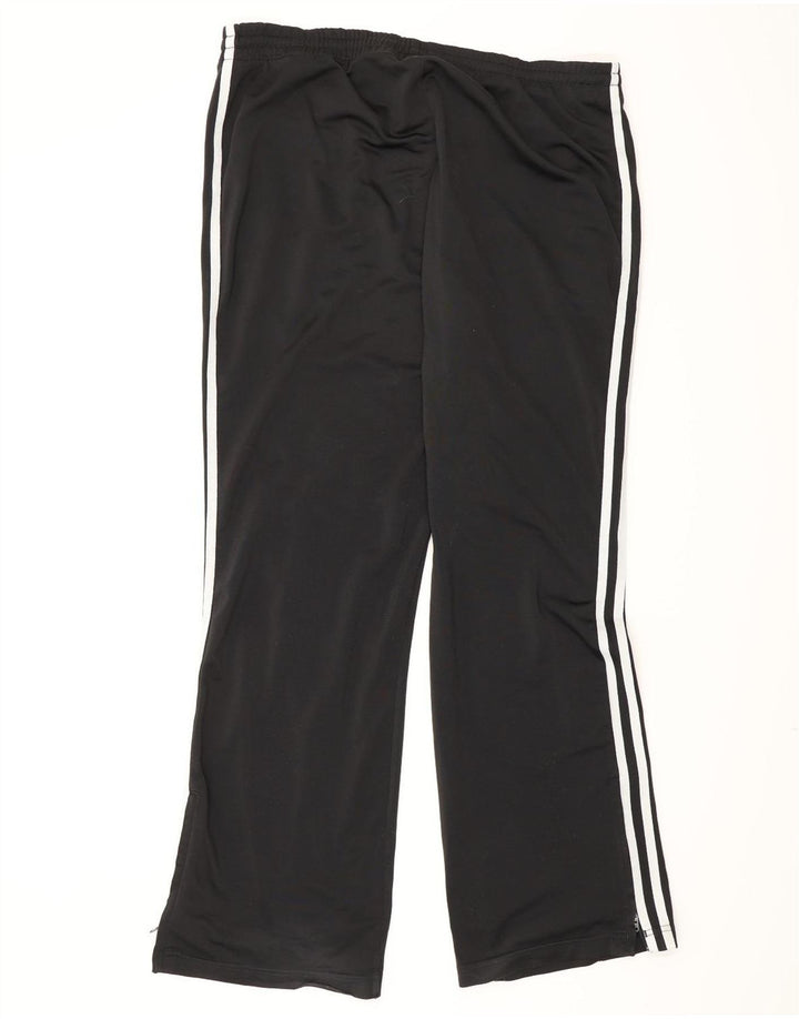 Adidas Femme Pantalon De Survêtement IT 44 Moyen Noir Polyester