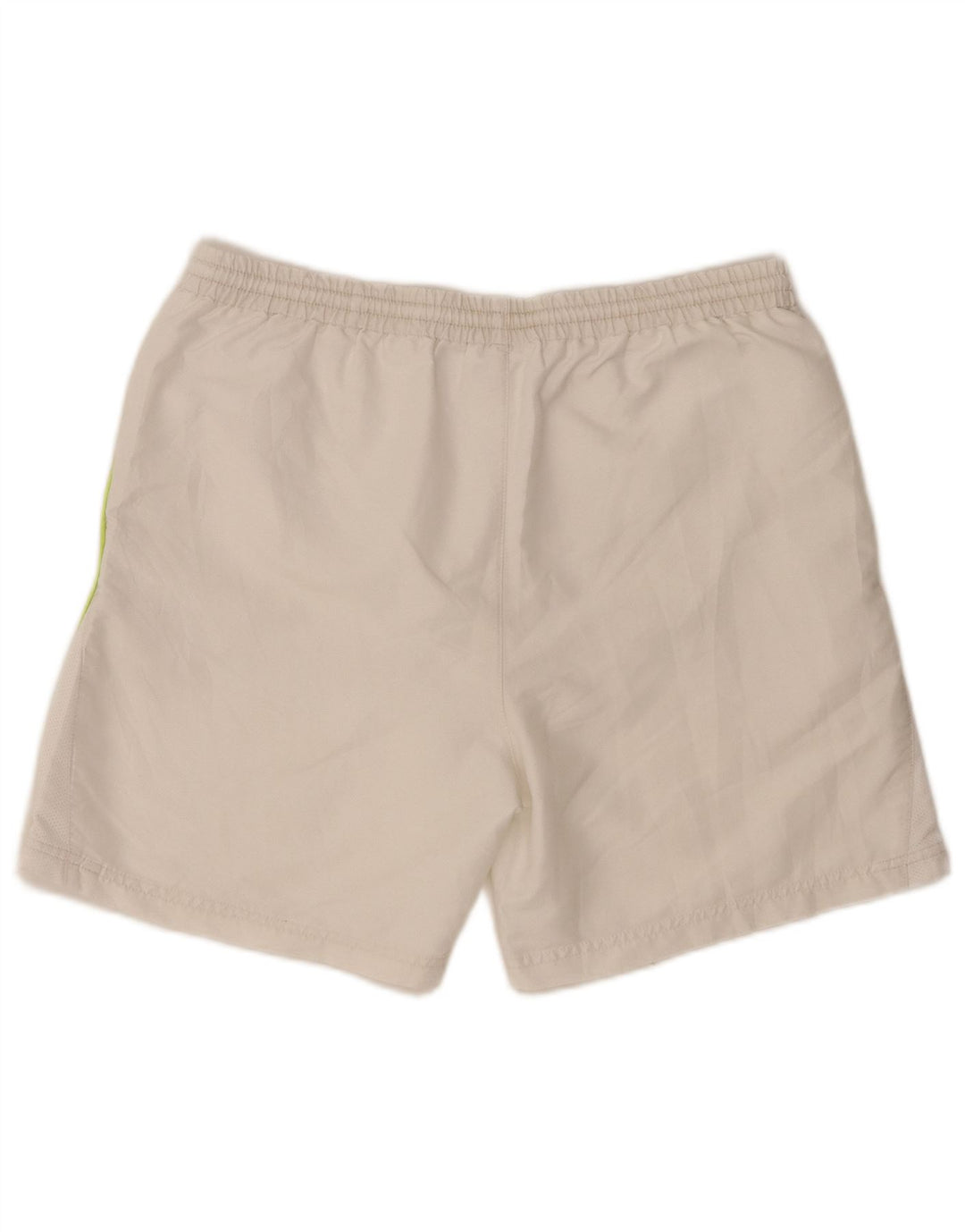 Fila Short de Sport Homme Blanc Moyen Polyester