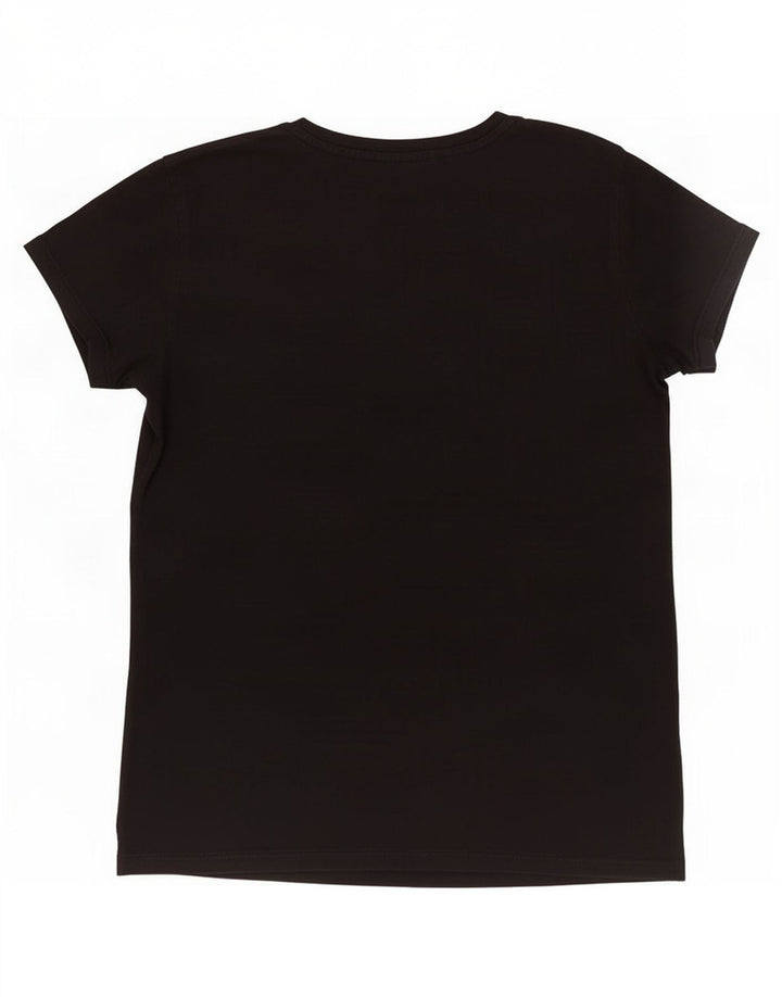 Levi's T-Shirt Graphique Femme UK 12 Noir Moyen